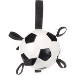 Koera mänguasi TOWA sangadega jalgpall S 14cm valge/must